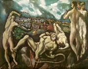 El Greco laocoon oil painting artist